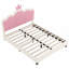 Lit princesse rembourré, lit plateforme-1197305137-1197305134