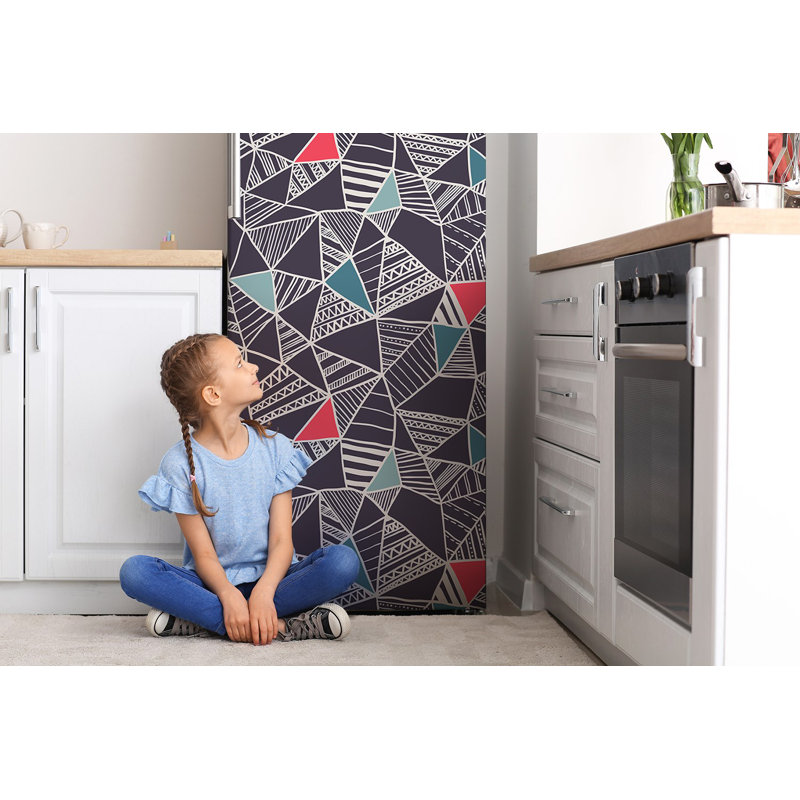 Abstract Door Decal