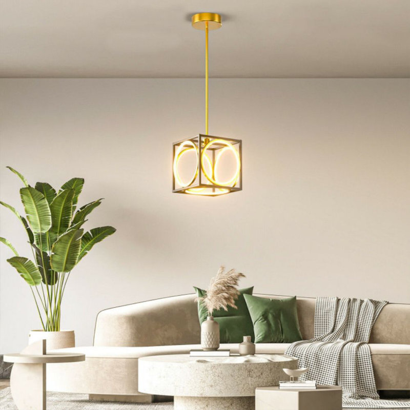 Modern LED Pendant Light With Adjustable Suspender