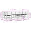  Outdoor Sofa Set Garden Patio Furniture Modular Seating Poolside Chairs