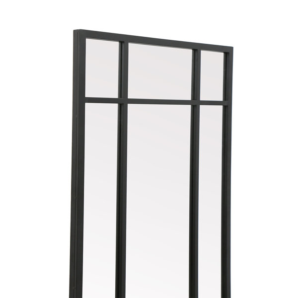 Latitude Run® Rectangle Metal Window Pane Mirror & Reviews - Wayfair Canada
