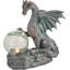 Statues d'extérieur en résine 7,8 po Dragon
