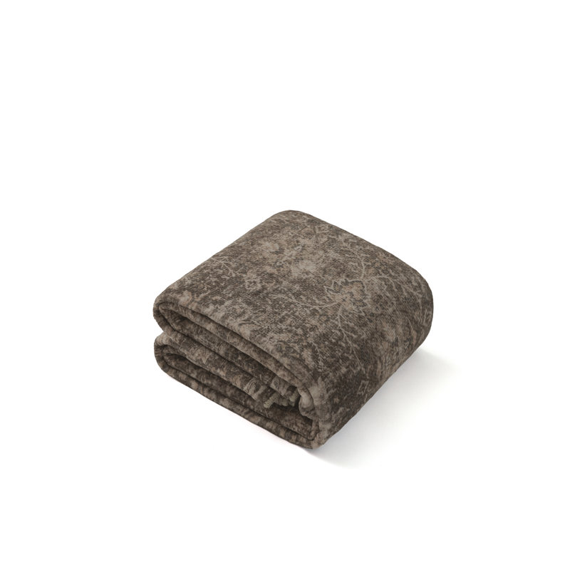 Tapis brun Mila, Rectangulaire 8 pi x 10 pi