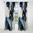 Abstract Geode Marble Blue I - Abstract Marble Curtain - Blackout Marble Curtain - 1 Panels-107537258