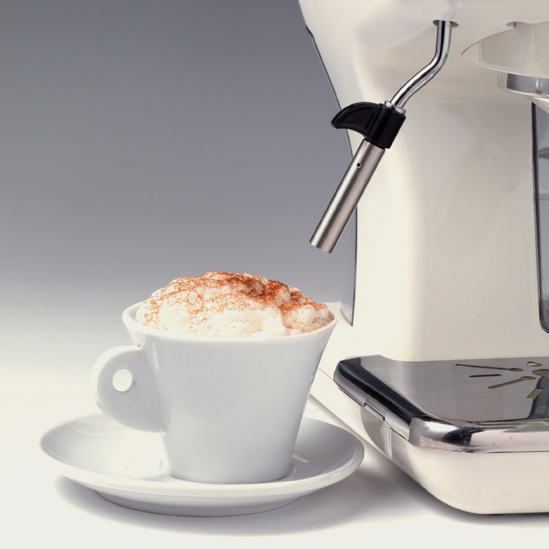 Ariete Vintage 1.7L Kettle with 2 Slice Toaster and 15 Bar Pump Espresso Coffee Machine Set, Cream