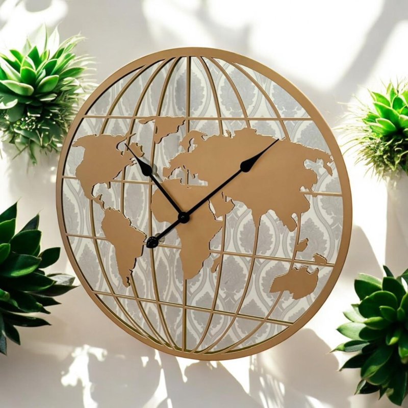Metal Wall Clock