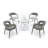 Devonn 59" Round Pedestal Dining Table