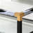 Lafty Clear Glass Coffee Table