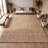 Ehlers Hand Woven Boucle Chunky Jute Natural Rug-183185968
