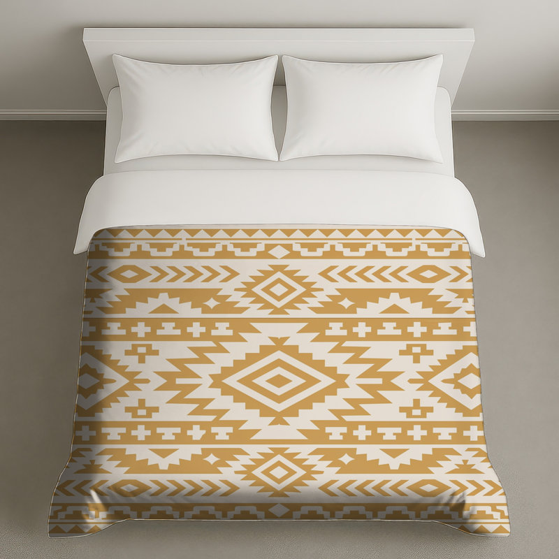 Housses de couette à motif sud-ouest aztèque, King