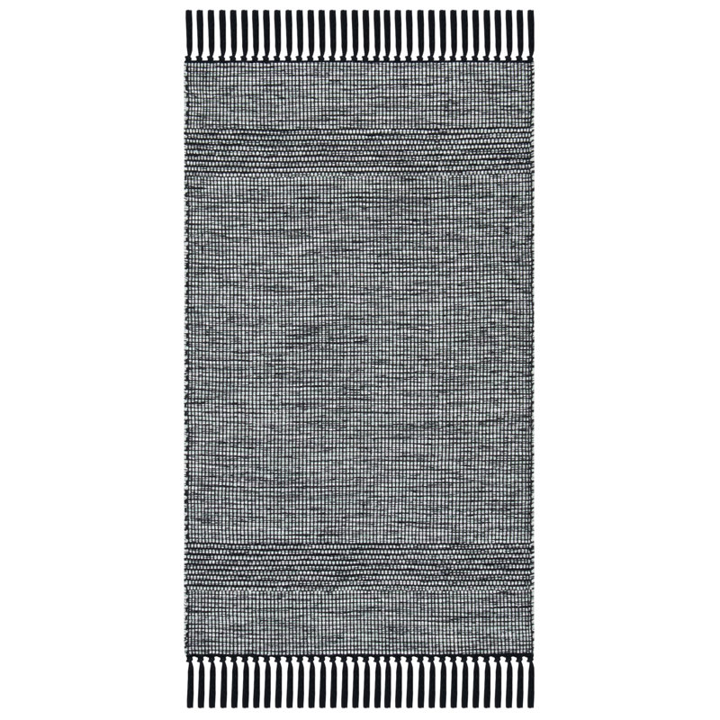 Montauk Hand Woven Cotton Rug, Rectangle 3' x 5'