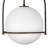 Arie Single Light Pendant w/ Globe Shade-578231542-578231540