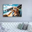 «Dog On Road Trip - Golden Doodle» par Rey Klimt, art mural sur toile-1038692915