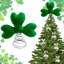 Cime d'arbre de Noël St Patrick's Day
