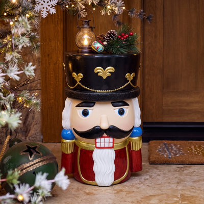 19" Classic Nutcracker Soldier Stool