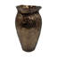 Santara Handmade Metallic Vase – Contemporary Aluminum Home Décor Centerpiece