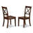 7 Piece Dining Set Consist of a Rectangle Dining Room Table and 6 Kitchen Chairs, 36x60 Inch, Black-24841005-78753098