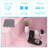 Lighted Vanity Set - 11pcs 3-Color Dimmable Bulbs, 5 Drawer-409219324