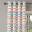 Multicolore rideaux à œillets à rayures 2 panneaux Dakota Fields, 50 po x 108 po-106346899
