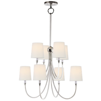Thomas O'Brien Reed Large Chandelier