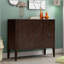 Buffet de rangement réglable avec 3 poignées rétro en métal et 4 pieds en pin-2068800071
