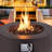 Round Magnesium Oxide Concrete Propane Smokeless Fire Pit-324696308