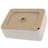 16X12 Inch Rectangular Ceramic Bathroom Vessel Sink In White - Modern Style, Stain , Above Counter Modern, Stain-, Installation-372897668