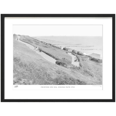 Frinton On Sea, Zigzag Path 1921 by Francis Frith - Single Picture Frame Print