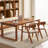 Walnut Rectangular Solid wood Butterfly Leaf  Dining Table-801882392