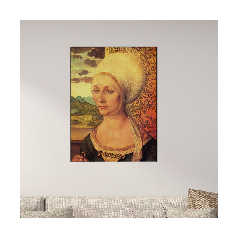 Elsbeth Tucher by Albrecht Dürer - Wrapped Canvas Rectangle Print