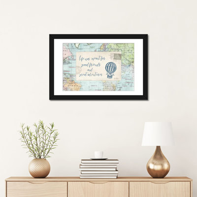 « travel posts iii », impression sur toile