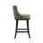 Lucia Modern Chenille Upholstered Bar Stool with Beech Wood Frame in Leaf Green-113050972-113050973-128620582