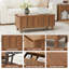 Table basse à plateau relevable l 39,37 po avec rangement-1560552230