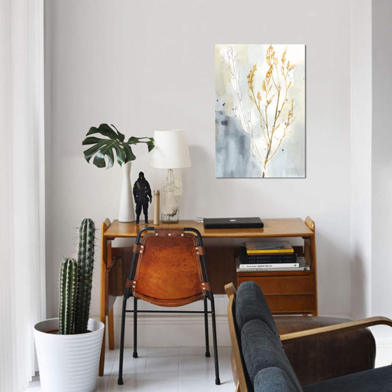 «Wild Grass I», impression sur toile, H 60 po x l 40po x P 1,5 po, Toile tendue, Pas de tapis