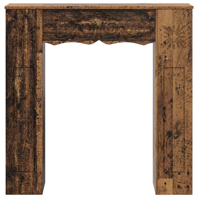 Fireplace Mantel, Old Wood