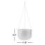 Jardinière suspendue 1 pièce McGrath-345851046