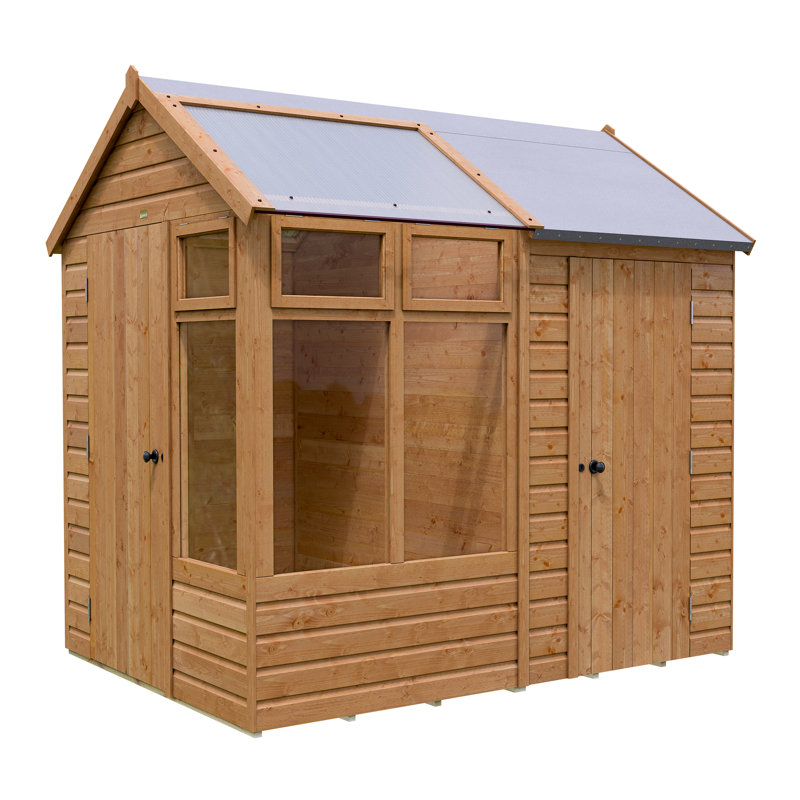 Rowlinson 8x6 Growhouse with Store