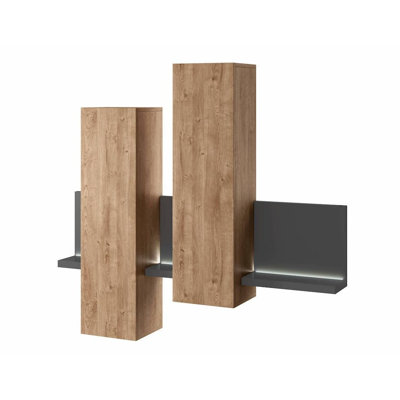 Dashawnna 4 Piece Floating Shelf