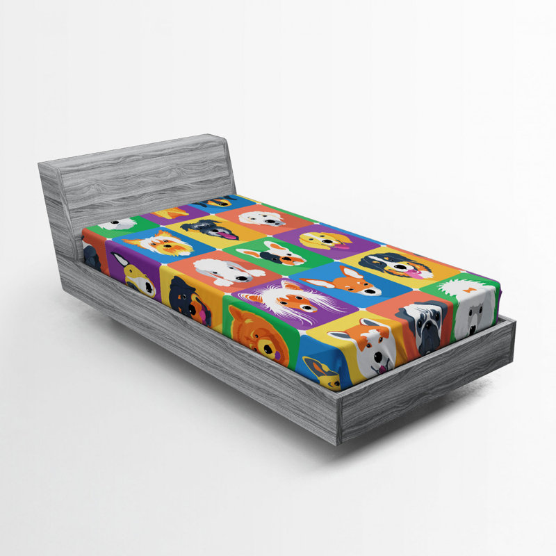 Microfiber Fitted Sheet, Twin Fitted Sheet