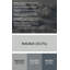 Art mural horizontal sur toile à rayures horizontales gris-698581066