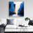asymmetrical street - 32"x32" art on canvas