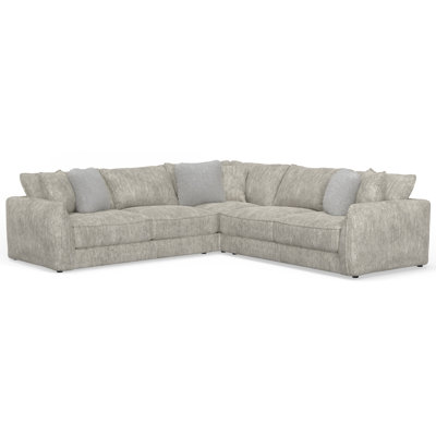 Dikili Upholstered L-Shaped Sectional Symmetrical