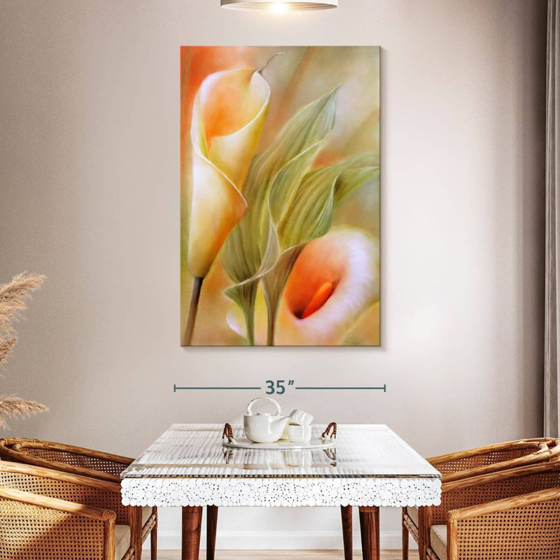 Harnek Calla, 51" H x 34" W