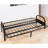 Black Adjustable Futon Frame