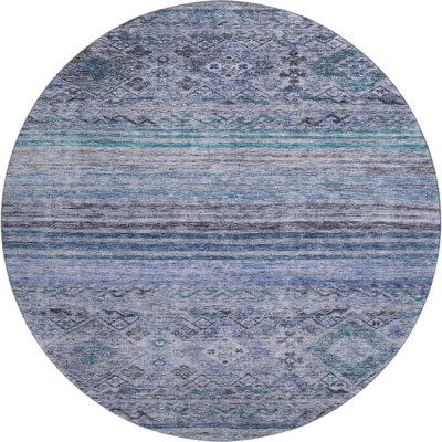 Premium Machine Washable Jaylin AMF1219 Global Rug