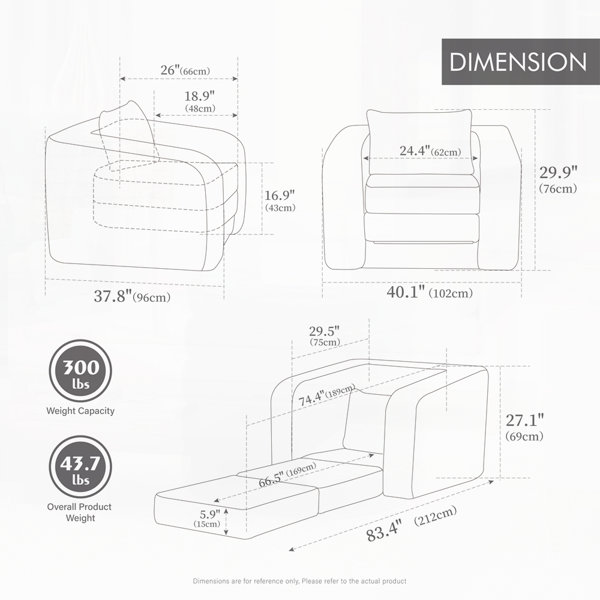 Dimensions du produit
