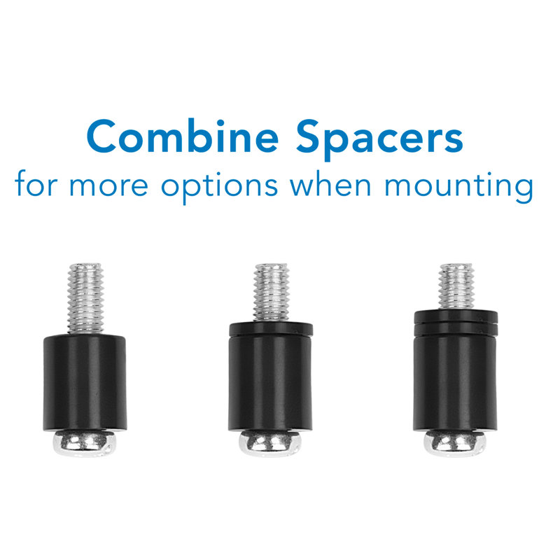 Universal VESA Wall Mount Hardware Kit with Steel Screws and Spacers