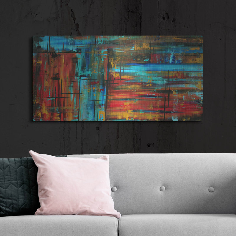 «Into Autumn» par Megan Duncanson, H 24 po x l 48 po