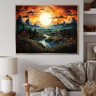 Azzo " Asian Art Mandala Sky II "