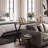  Slim Console Table, Narrow Sofa Table, 41.4"x11.8"x29.3", Rustic Brown